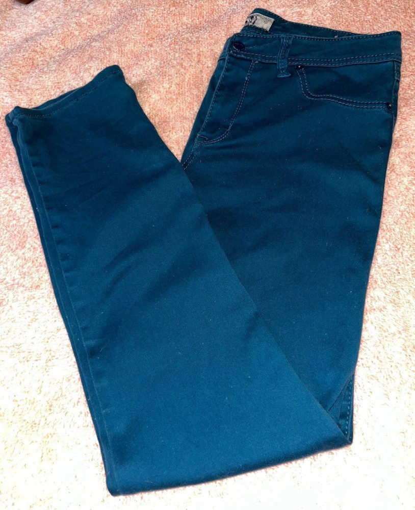 17/21 GREEN EXCLUSIVE DENIM LEGGINGS